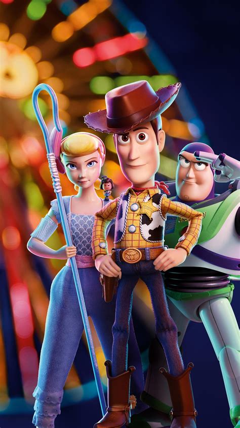 Toy Story 4 2019 Phone Wallpaper In 2020 Toy Story Movie Toy Story
