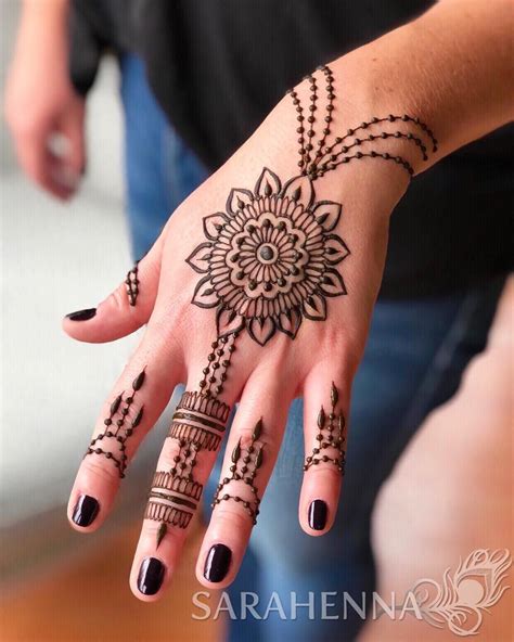 Gambar diatas merupakan pengembangan dari henna simple tadi. 14+ Gambar Nail Henna - Richi Wallpaper