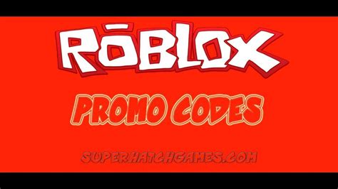 Roblox Promo Code 2018 Youtube