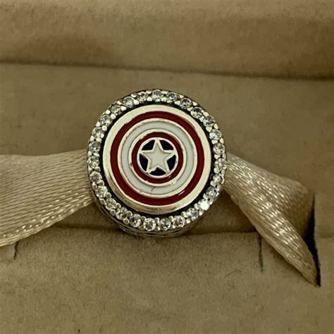 Pandora Jewelry Pandora Marvel The Avengers Captain America Charm