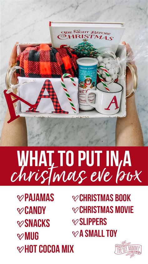 Make A Personalized Christmas Eve Box Personalised Christmas Eve Box
