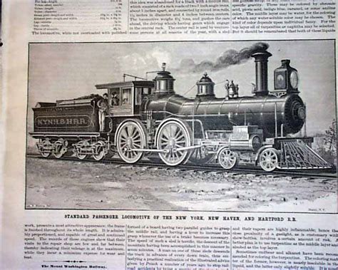 Passenger Locomotive In 1885