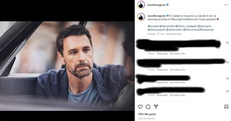 Raoul Bova Spain Buongiorno Mamma Seconda Puntata Ig Raoul