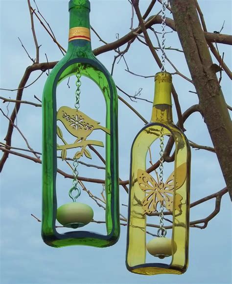 Limited Edition 15 Liter Wine Bottle Wind By Groovygreenglass