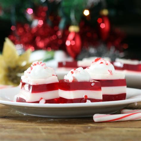 The candy was not overpoweringly sweet this way and still tasted good! Candy Cane Jello Shots | Recipe | Christmas candy recipes ...