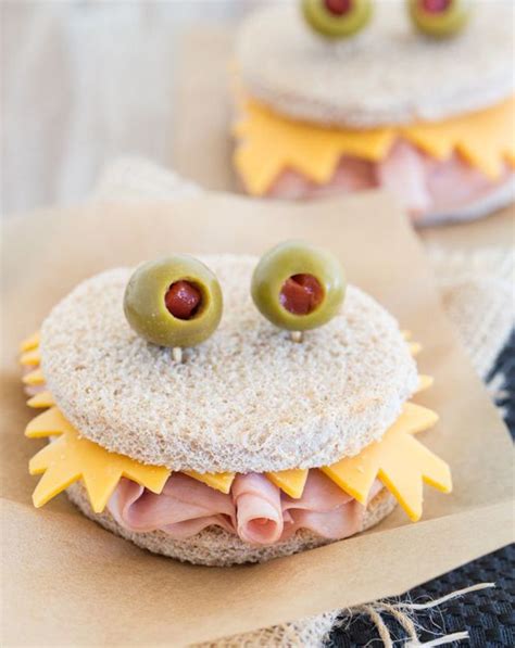 Make This Monster Sandwich For Your Little Monster Kids From Brit