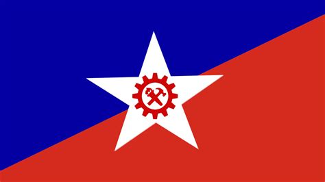 Simple And More Syndicalist Flag I Made For Chile Rkaiserreich