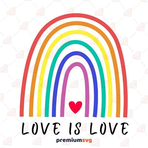 Love Rainbow Svg 407 Svg Png Eps Dxf File Free Svg Cut File For