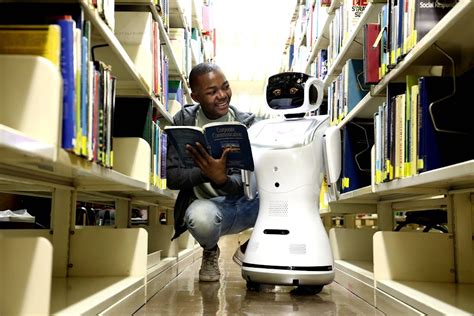 Meet Libby The New Robot Library Assistant At The University Of
