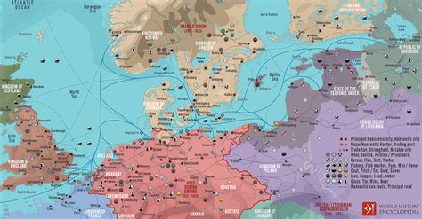 The Hanseatic League Trade In The North And Baltic Seas C 1400
