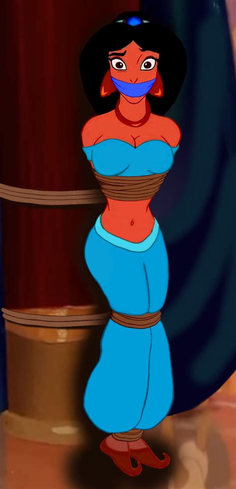 Jasmine Bound And Gagged By Liganometry On Deviantart Disney Characters Disney Disney Princess