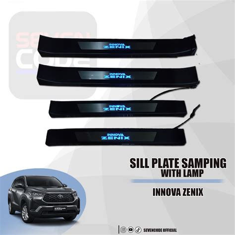 Jual SILLPLATE SAMPING WITH LAMP INNOVA ZENIX SILL PLATE INNOVA ZENIX