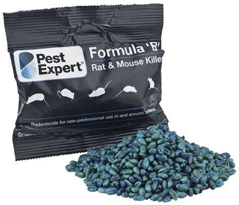 Top 10 best rat poisons in 2021. Pest Expert Formula B Mouse Killer Poison 1kg - 10 x 100g ...