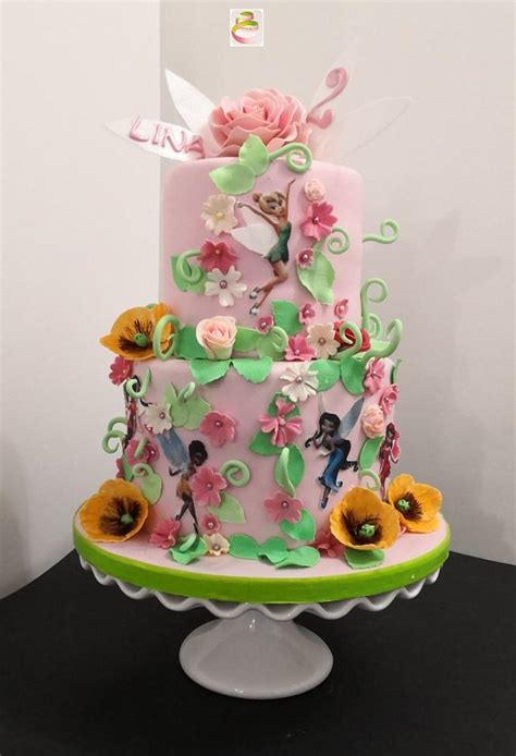 Fairies Cake Decorated Cake By Ruth Gatoandcake Cakesdecor