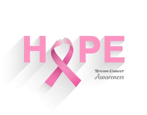 Premium Photo Breast Cancer Awareness Message Of Hope