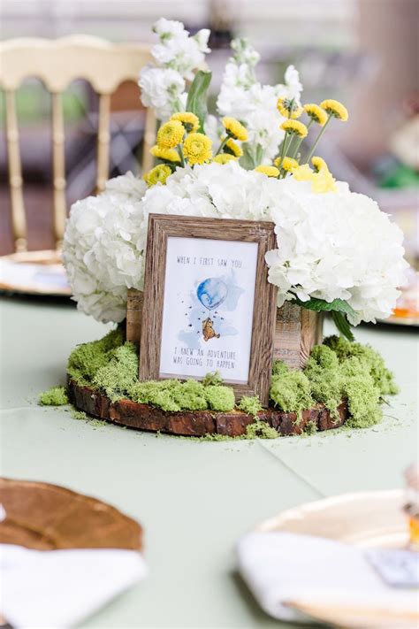 Rustic Chic Classic Winnie The Pooh Party Karas Party Ideas Disney