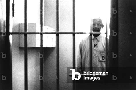 Image Of Nelson Mandela Visiting His Former Prison Cell At Robben Island