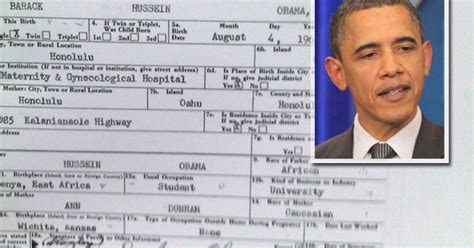 Obama Releases Long Form Birth Certificate Cbs News