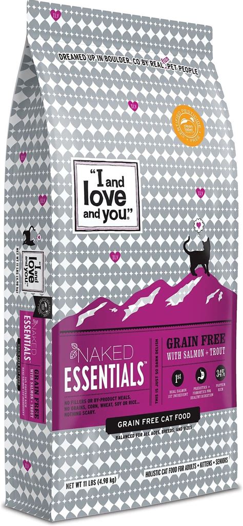 I And Love And You Naked Essentials Salmon And Trout Recipe Dry Cat Food Lb Bag Chewy Com