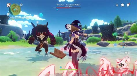 The game features a fantasy open world environment and action based battle system using elemental. Gameplay Genshin Impact Beta 04 - YouTube