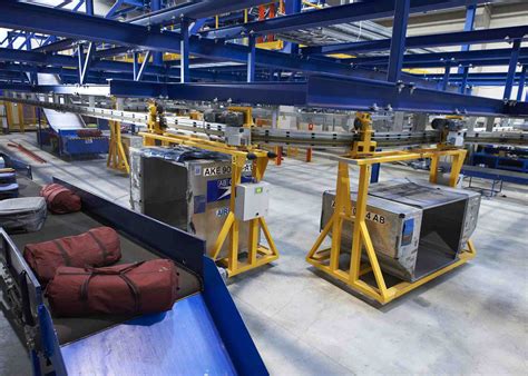 Automated container handling system at expo - airport focus international
