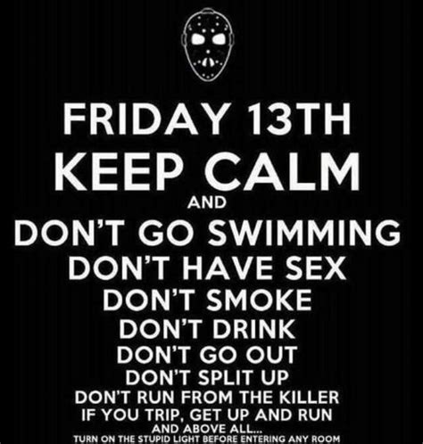 Pin By Barbara Thompson Johnson On Halloween Friday The 13th Memes