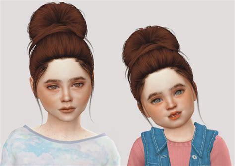 Fabienne Sims4cc Sims 4 Toddler Sims Hair Sims Baby