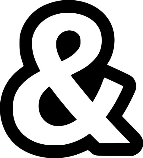 Ampersand English Alphabet Weezevent Sas Others Png Download 890