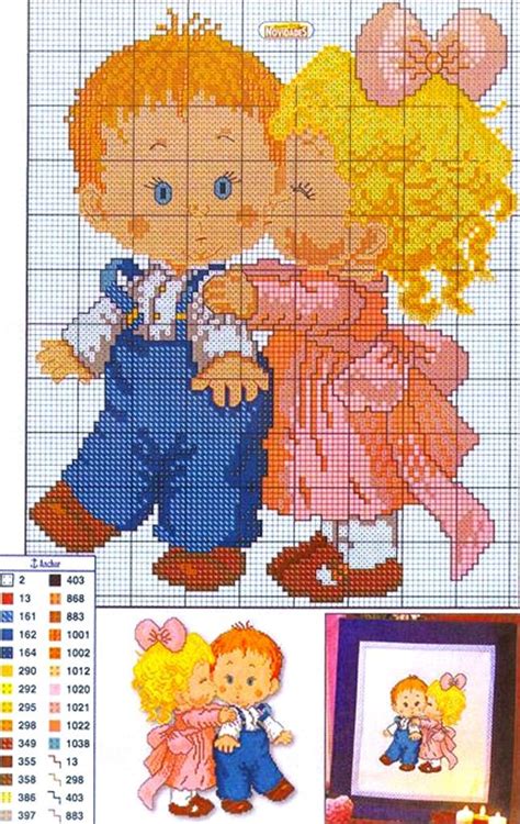 Free baby cross stitch patterns from adelaide.make something special just for baby! Kisses For You Anchor | Cross stitch baby, Cross stitch ...