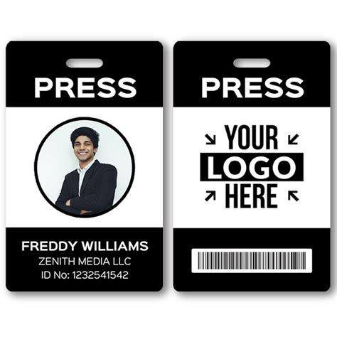 custom press pass