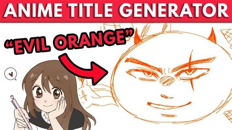 We Used This Anime Title Generator To Make Art Ft Emirichu Youtube