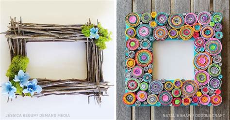17 Inventive Ways To Make Your Own Unique Picture Frame