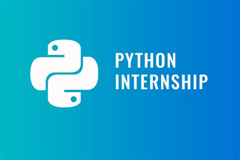 Python Online Internship