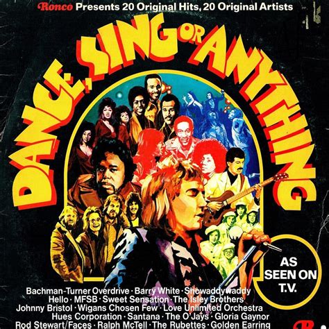 Various Dance Sing Or Anything Lp Ad Vinyl
