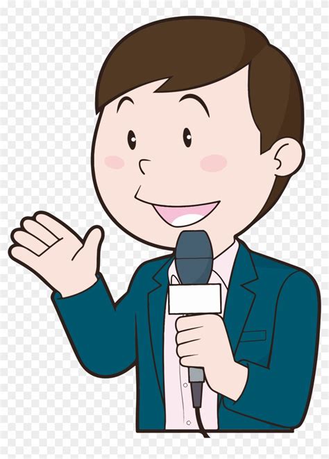 Big Image News Reporter Clipart Free Transparent Png Clipart Images