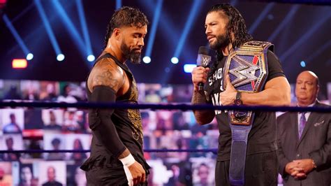 Roman reigns vacated the wwe universal championship to chants of, thank you, roman before going backstage and being emotionally embraced by a well, while updates on reigns' health have been scarce, it can only be good news that the big dog is being confirmed for public appearances. Spoilers On Plans For The Roman Reigns vs. Jey Uso Storyline