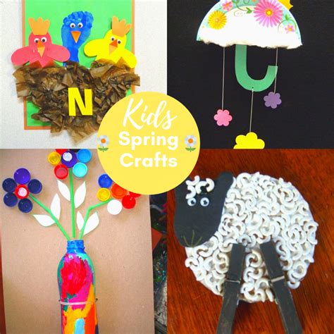 65 Adorably Easy Spring Crafts For Kids Feltmagnet