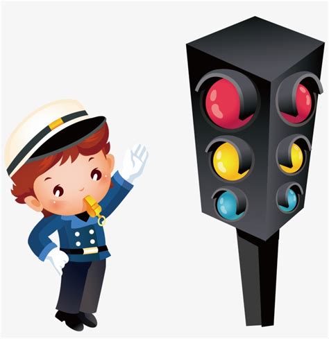 Images Of Traffic Light Cartoon Transparent