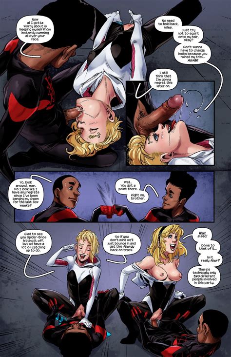 Spider Gwen Weaving Fluids Part Spider Man Xxx Toons Porn | Hot Sex Picture