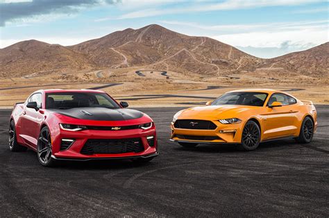 2018 Chevrolet Camaro Ss 1le Vs 2018 Ford Mustang Gt Performance Pack