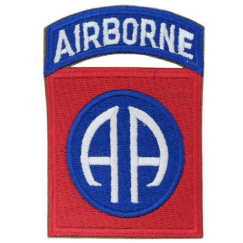 82nd Airborne Patch All Americans Ww2 Repro Us Badge Aa Uniform