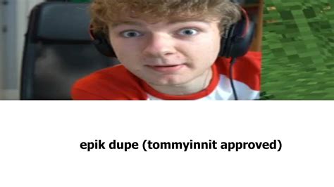New Dupe Glitchskyblocktommyinnit Approvednot Clickbait11 Youtube
