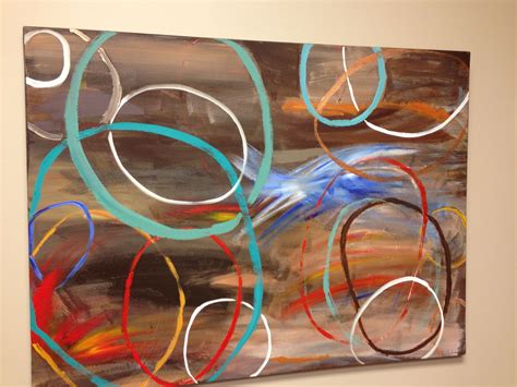 5 Abstract Acrylic Painting Circles Ideas Paintsze