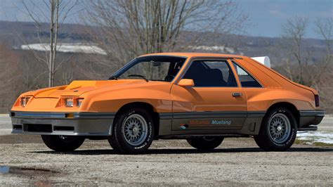 The Mclaren Mustang Was A 1980s Fever Dream And One Is Going Up For