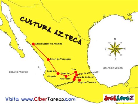 Mapa De La Cultura Azteca Cibertareas