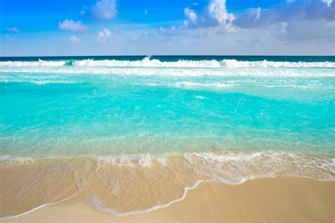 Caribbean Turquoise Beach Clean Waters Stock Image Image Of Sand Coast