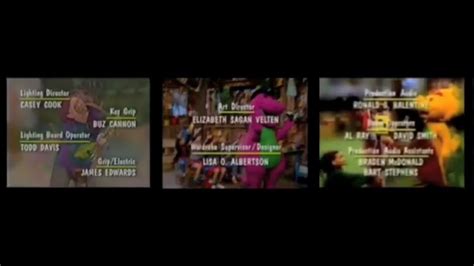 Barney And Sesame Street Remix Credits 2 Youtube