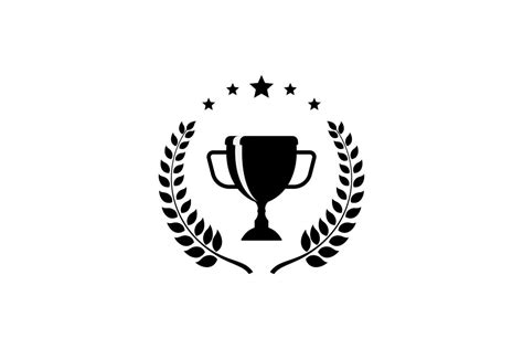 Mejor Diseño De Vector De Trofeo De Copa De Campeones Ganador De La