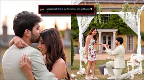 Armaan Malik Gets Down On One Knee To Propose Gf Aashna Shroff Couple Share Dreamy Photos