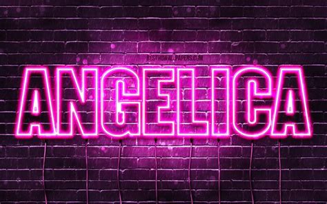 Angelica Name Design